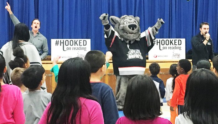 Hooked on Reading Brampton Beast and Velcro Brand